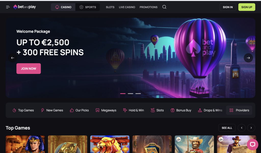 Bono de Casino BetandPlay