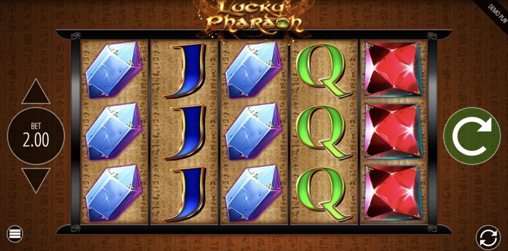 Lucky Pharaoh spilleautomat Gameplay