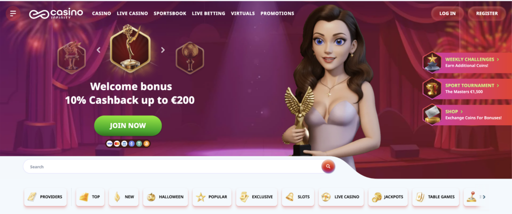 Casino Unendlichkeitsbonus